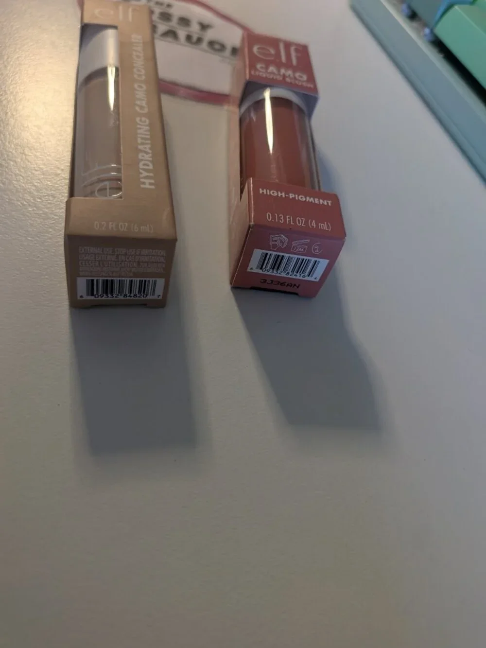 🌸 e.l.f. Camo Liquid Blush Dusty Rose & Hydrating Camo Concealer Fair Rose DUO